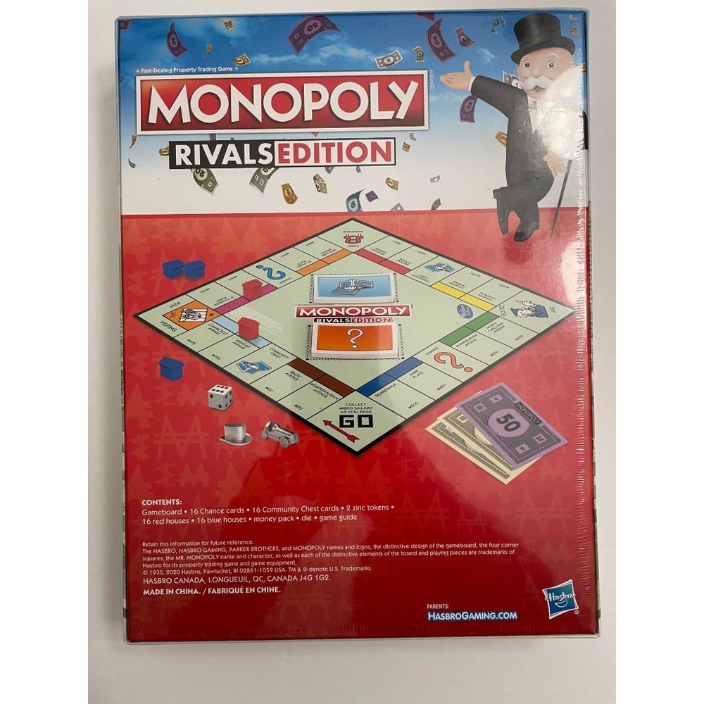 NIB- Monopoly Rivals Edition - Picture 2 of 2
